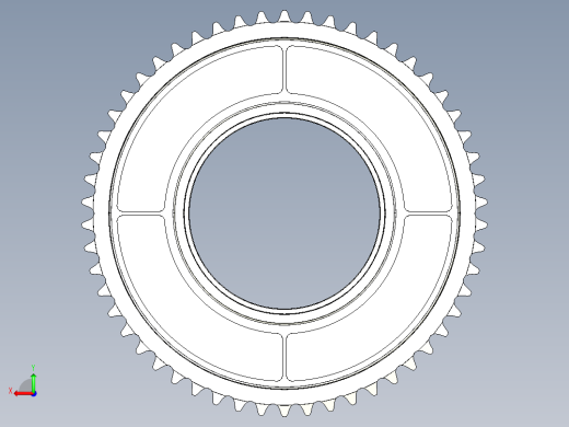 摩托车变速箱全套模型后视缩略图