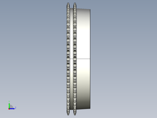 摩托车变速箱全套模型左视缩略图