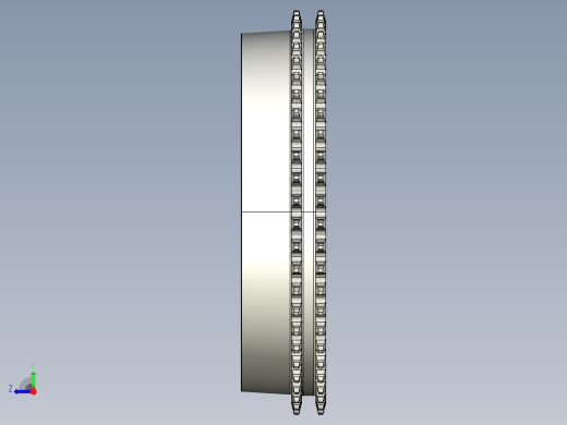 摩托车变速箱全套模型右视缩略图