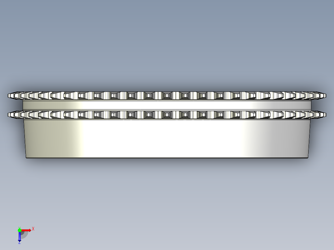 摩托车变速箱全套模型俯视图