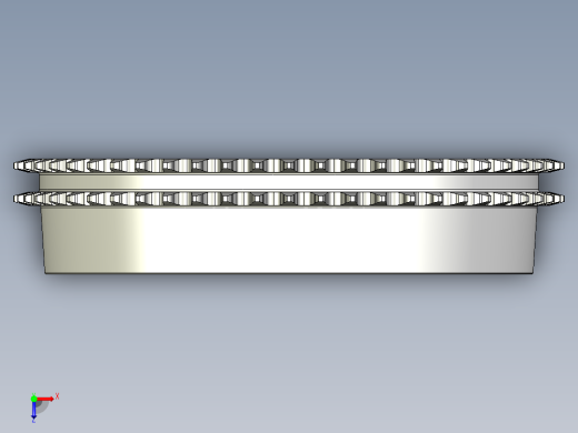 摩托车变速箱全套模型俯视缩略图