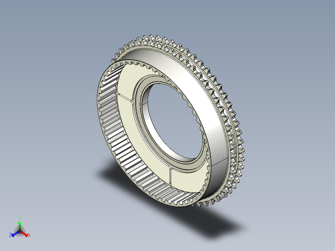 摩托车变速箱全套模型正等轴测图