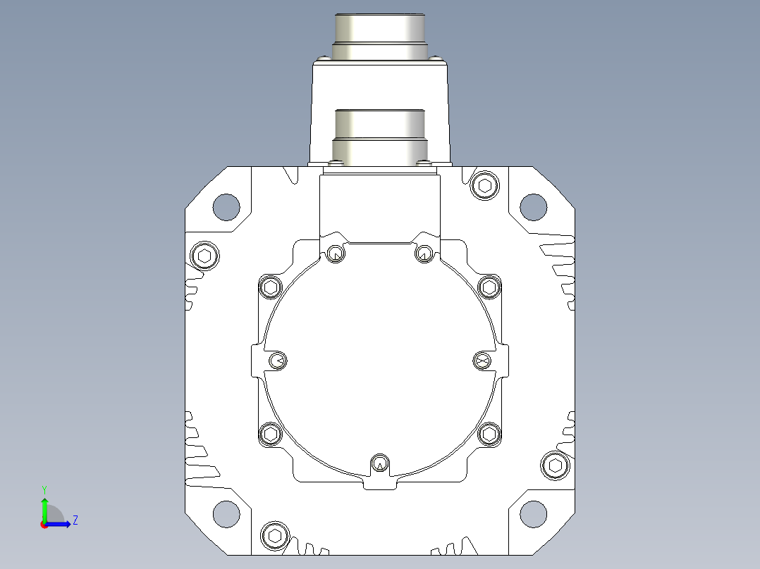 松下电机-MATSUSHITA_MHMF102L1D62JL10左视图