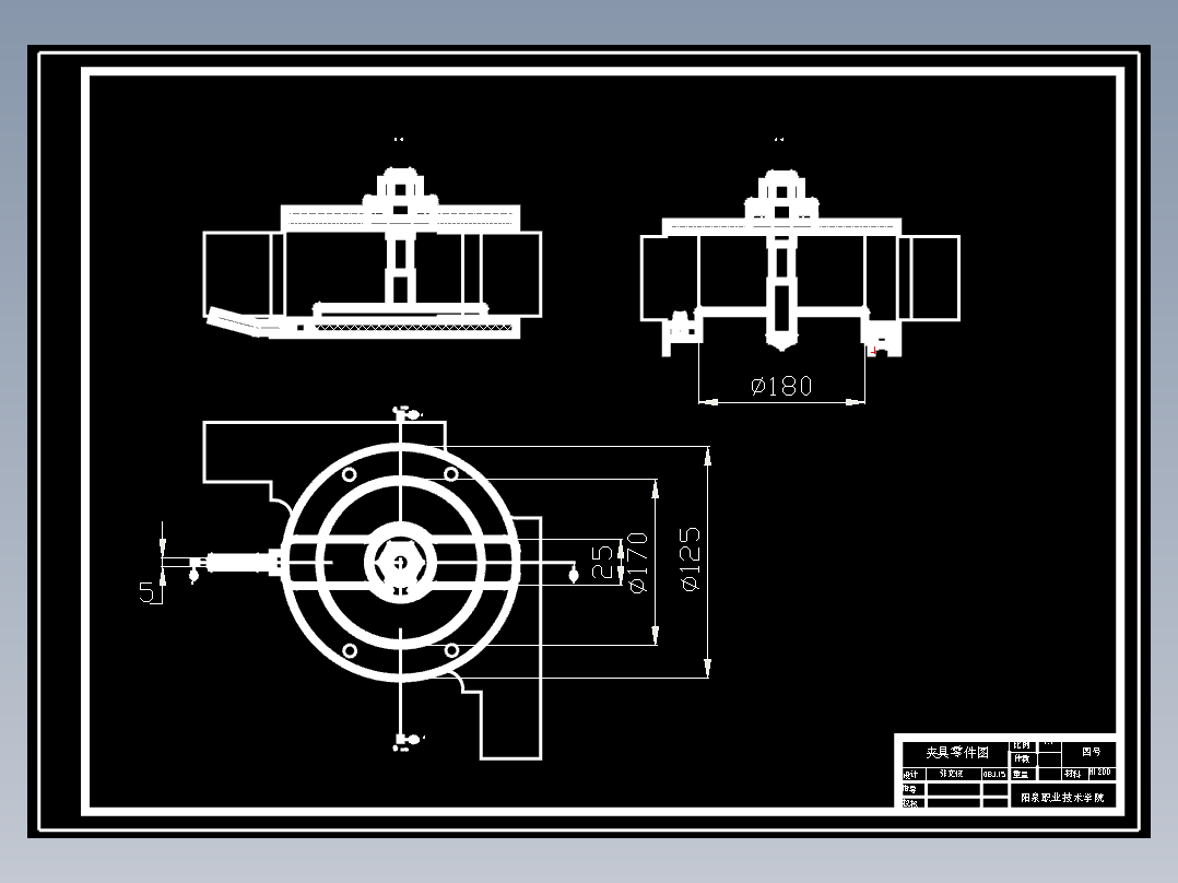 角形轴承箱的全套设计