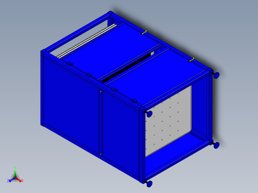 连杆步进升降机构3D模型图纸 STP格式(1)