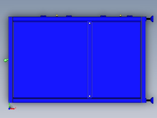 连杆步进升降机构3D模型图纸 STP格式(1)前视缩略图
