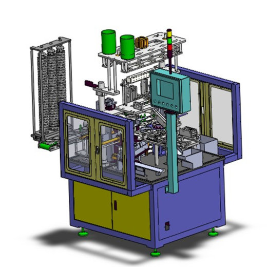轴承自动合套机3D图纸H512 K349 非标自动化设备3D图纸3D模型缩略图