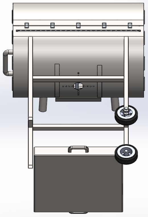 Barbecue户外烧烤架3D数模图纸 STEP格式缩略图