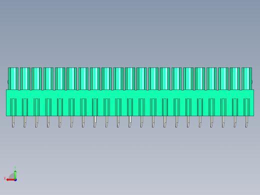 DEGSON 15EDG 系列 3.5mm 插拔式接线端子 FullPack-15EDGB-3.5-21P-14-00AH后视缩略图