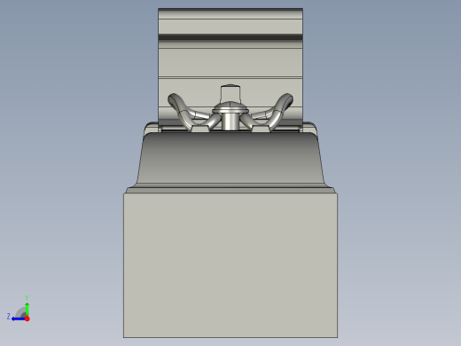 优化福斯罗300型扣件系统三维模型右视缩略图