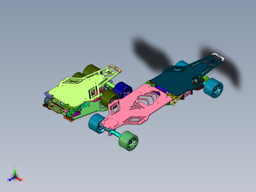 无把四轮遥控滑板