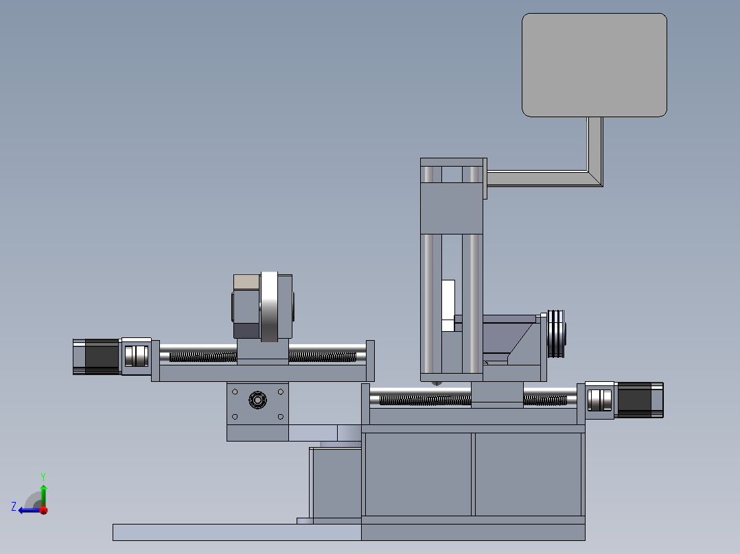 P771-磨床砂轮修整机的结构设计【6+SW三维】380右视图
