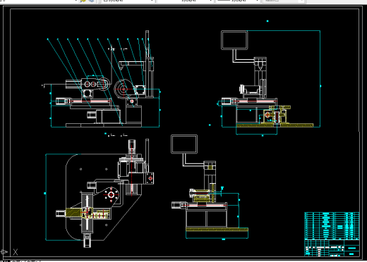 P771-磨床砂轮修整机的结构设计【6+SW三维】380缩略图
