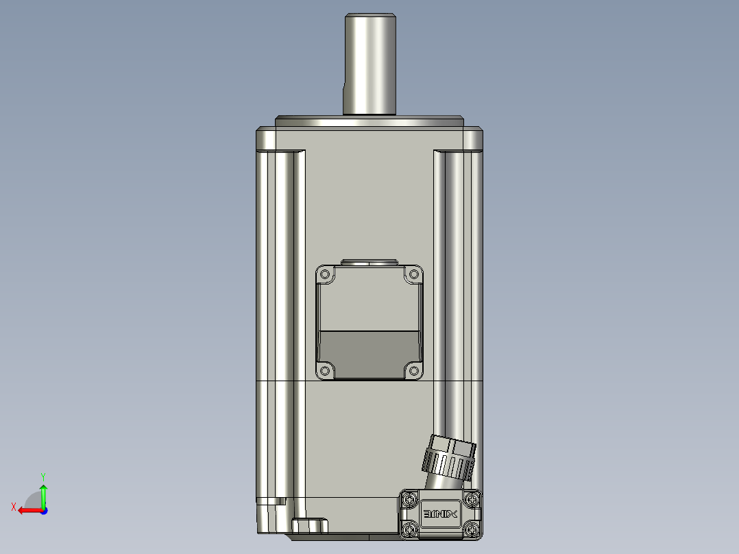 低压伺服电机MF5H-60CM30BZ1-504后视图