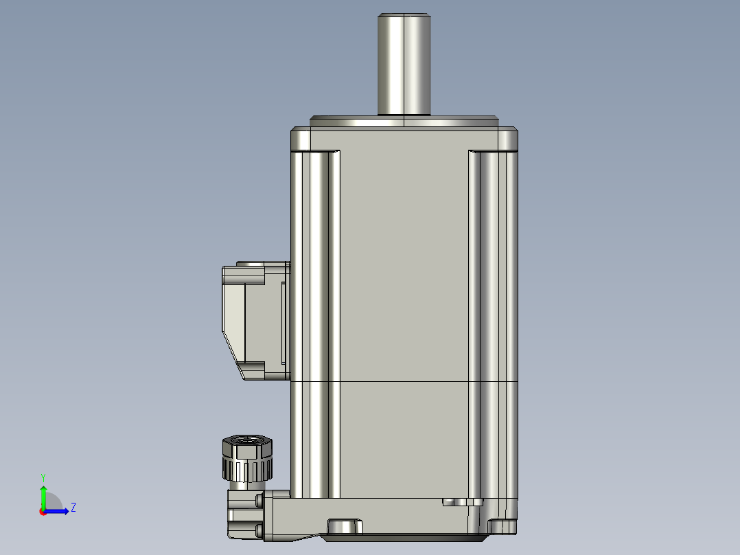 低压伺服电机MF5H-60CM30BZ1-504左视图