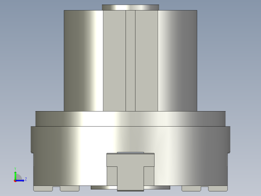 普通气爪PH02-50C左视缩略图
