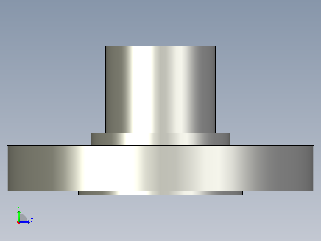 船舶管路系统SeaCor_Flange Vanstone_SPIG_37J156012_1.25in左视图