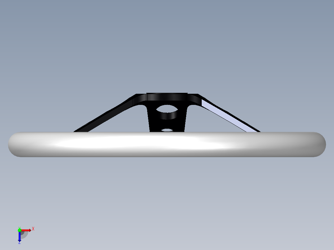 方向盘 (1)俯视图