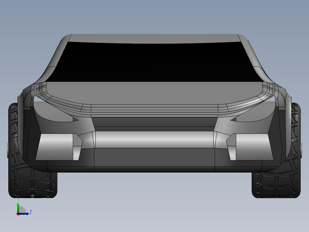 汽车车身 (8)左视图