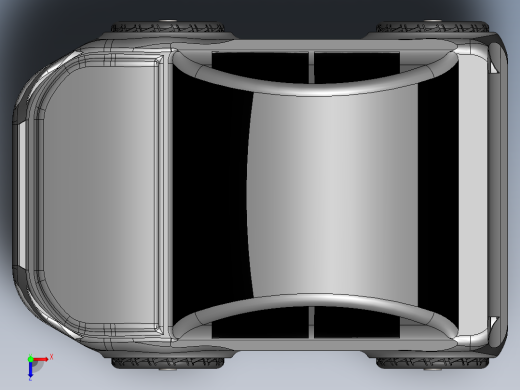 汽车车身 (8)俯视缩略图