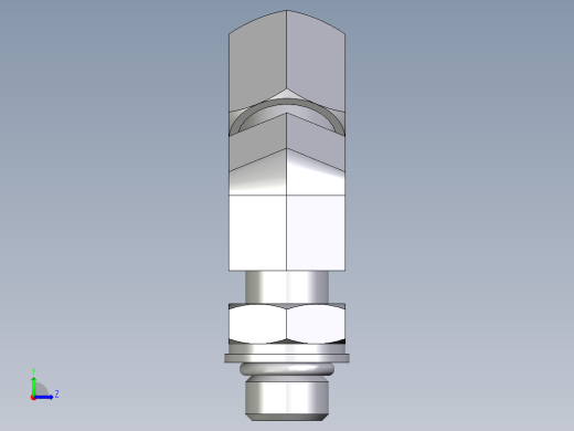 卡套式工业通用硬管接头EO_Adjustable_locknut_45_deg_elbow_VEE06LMORCF左视缩略图