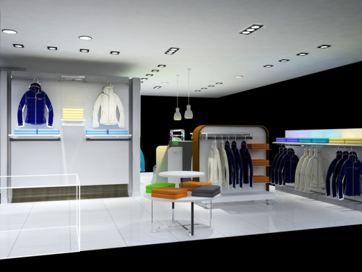 服装专卖店 施工图图片缩略图