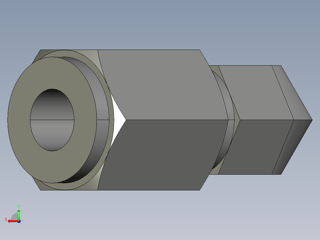 卡套式工业通用硬管接头4_vbu-s后视图