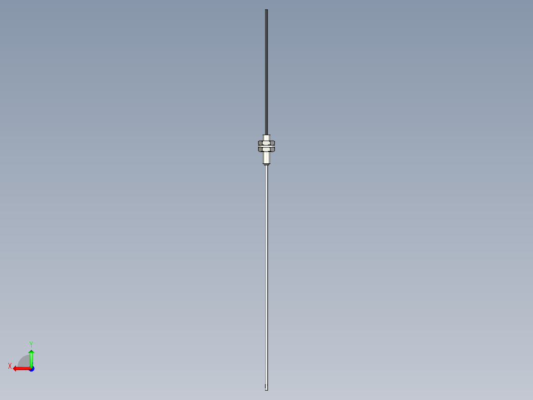 侧视光纤_对射型FT-F313-L后视图