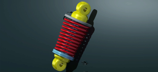 CATIA设计的双横臂悬架缩略图