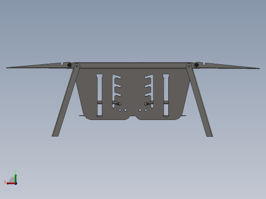 可折叠烤架 2024后视缩略图