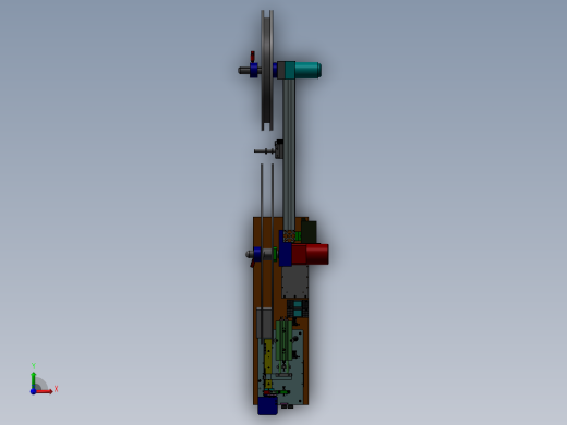 裁切机加收纸带前视缩略图