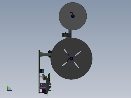 裁切机加收纸带左视缩略图