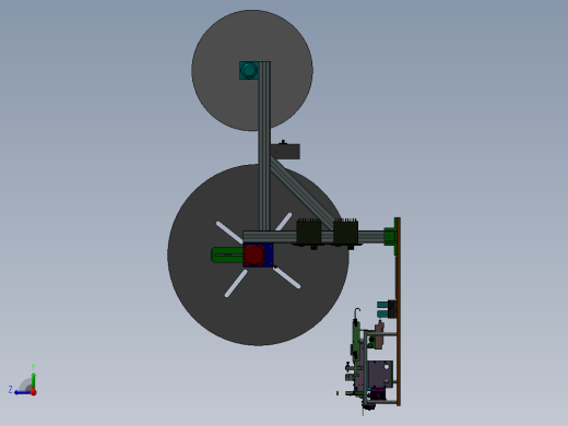 裁切机加收纸带右视缩略图