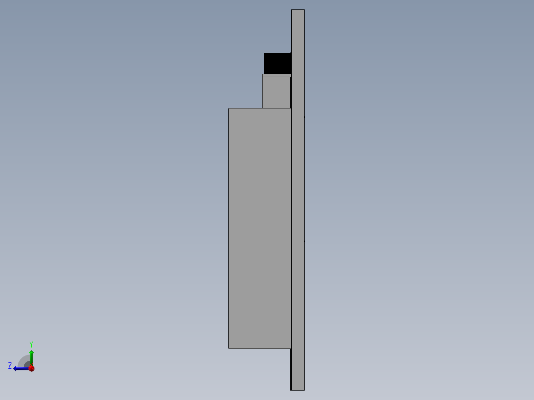 冰激凌生产工厂车间布局图右视图