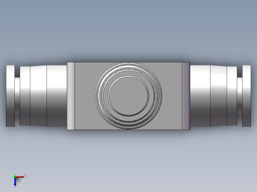 管道型节流阀PSA8（8厘）俯视缩略图