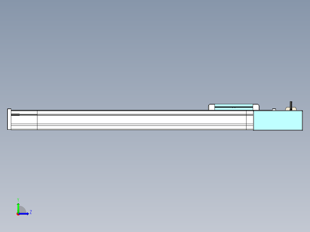 欧规系列-LB6A-L65-S600-BR-ZP40-C3左视图