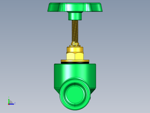 管件接头、螺纹接头、三通(80)左视缩略图