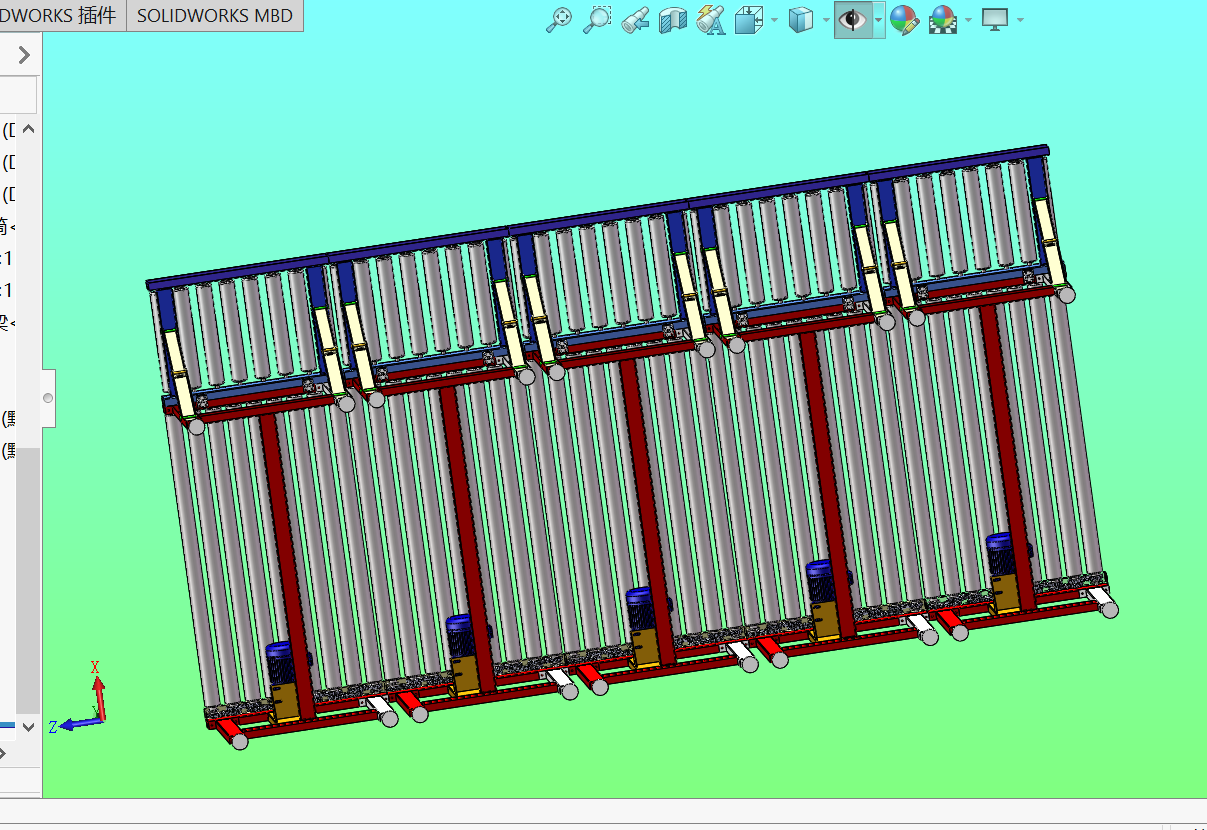 木板传送带sw18可编辑
