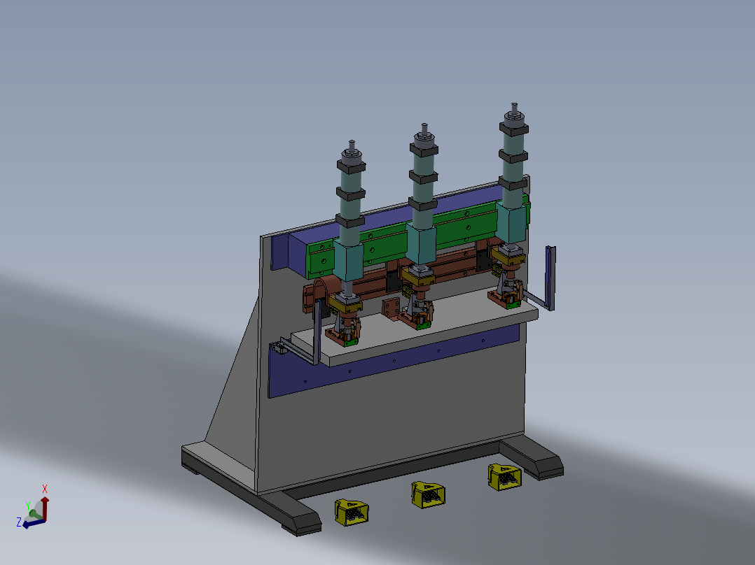三工位焊接工作台sw18