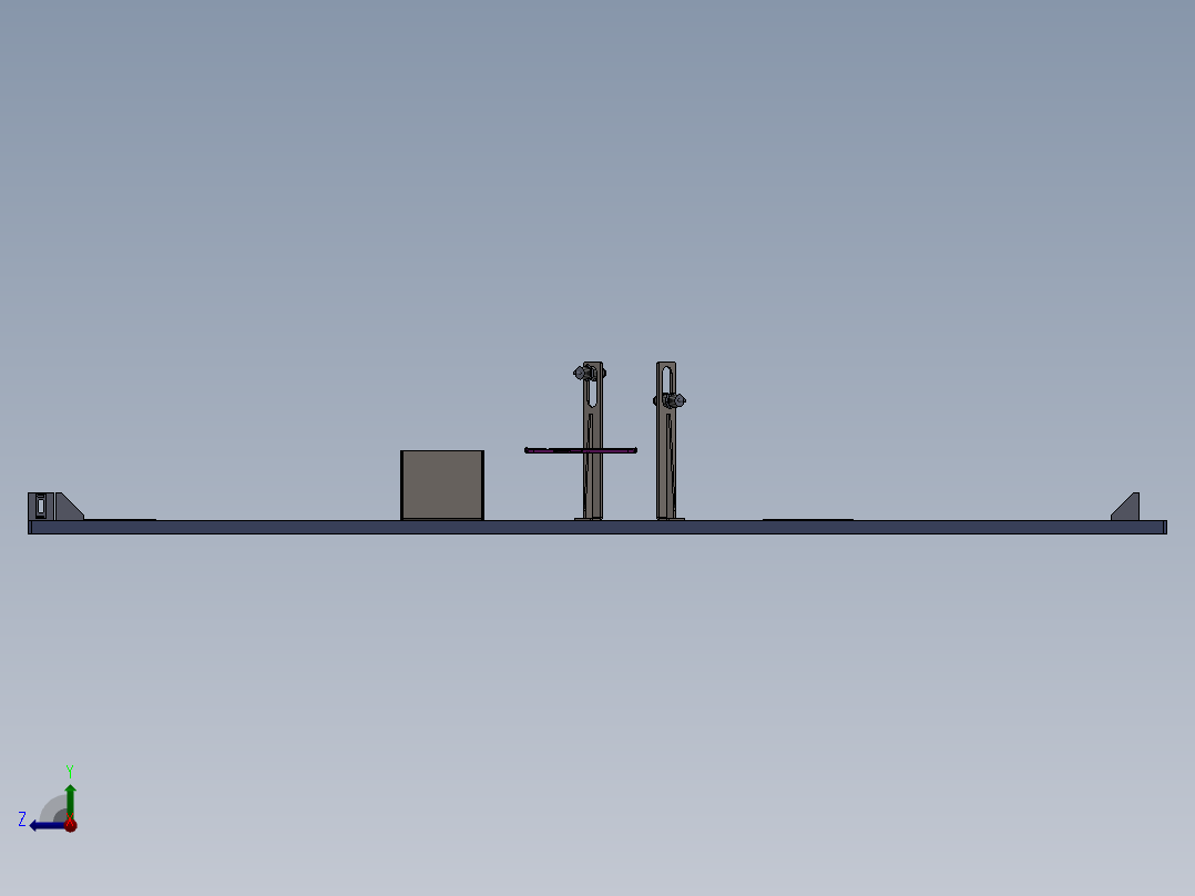 气缸测试分选机sw18可编辑右视图