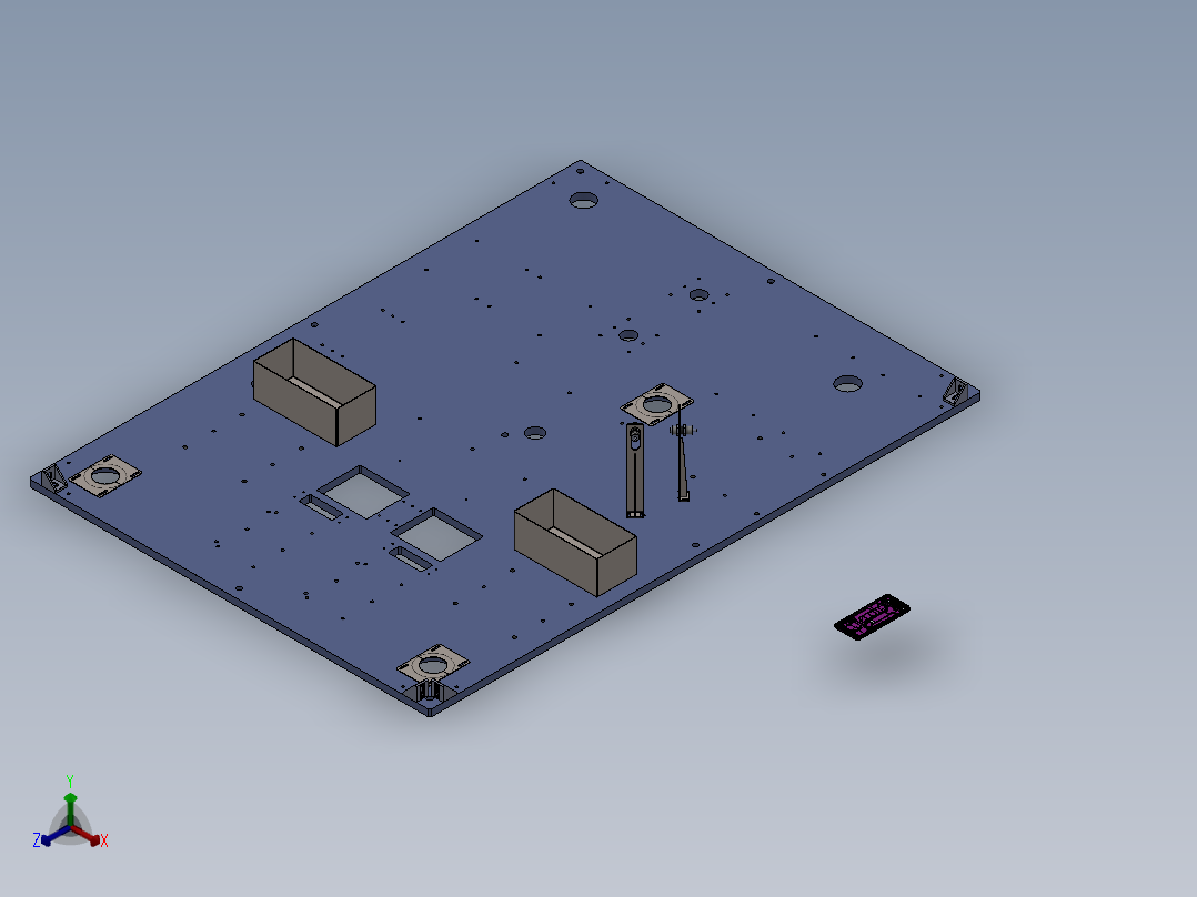 气缸测试分选机sw18可编辑正等轴测图