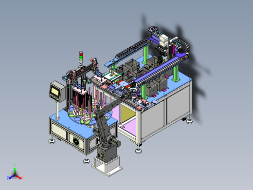 螺柱上料铆压step