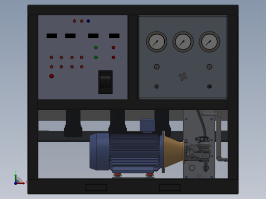 移动式液压配电泵sw17前视缩略图