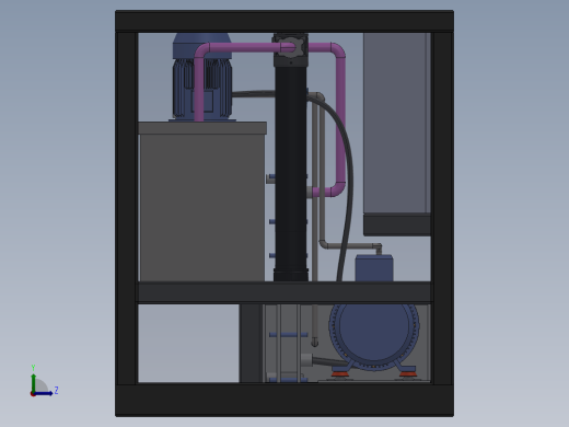 移动式液压配电泵sw17左视缩略图