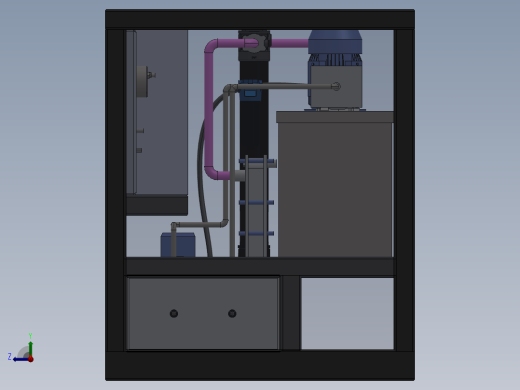 移动式液压配电泵sw17右视缩略图