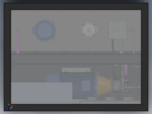 移动式液压配电泵sw17俯视缩略图