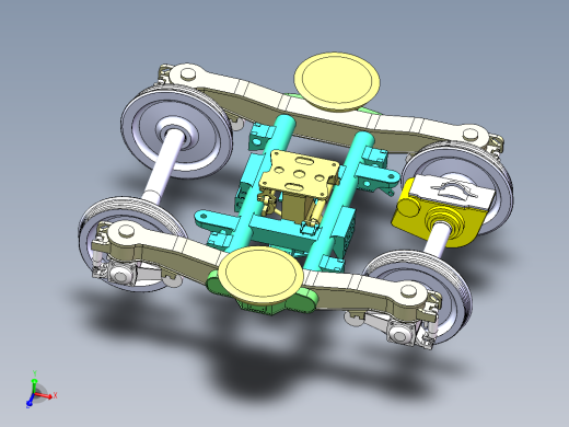 CRH380动车转向架