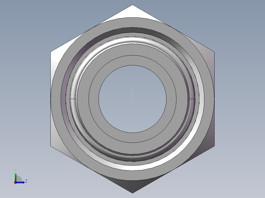 直通变径接头、2C-30-36左视图