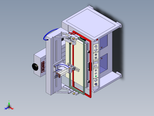 B2004463-1000BE 半自动丝网印刷机