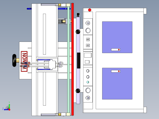 B2004463-1000BE 半自动丝网印刷机右视缩略图